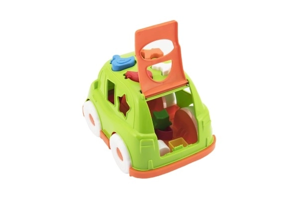 Barevné plastové auto vkládačka pro děti