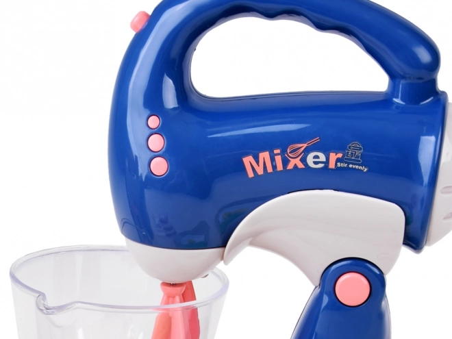 Dětský kuchyňský set s mixérem a toustovačem
