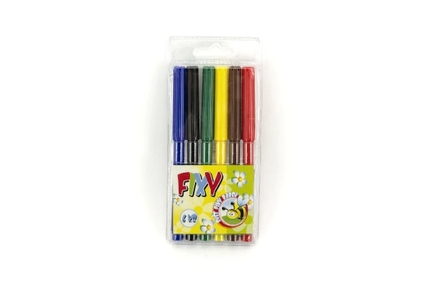 Sada barevných fixů Wiky 6 ks