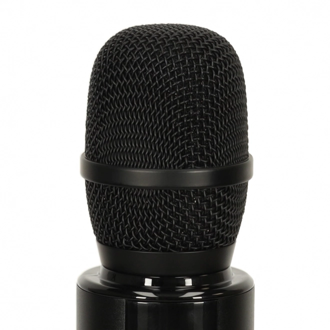 Bezdrátový mikrofon na karaoke Bluetooth černý – Černý