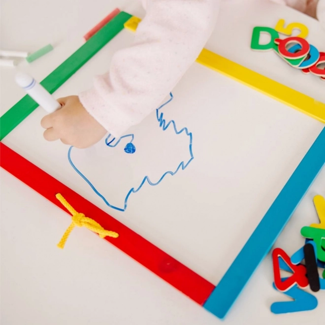 Magnetická a suchostíratelná tabule pro děti