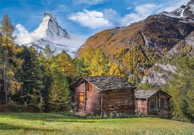 Kouzelný Matterhorn puzzle 500 dílků