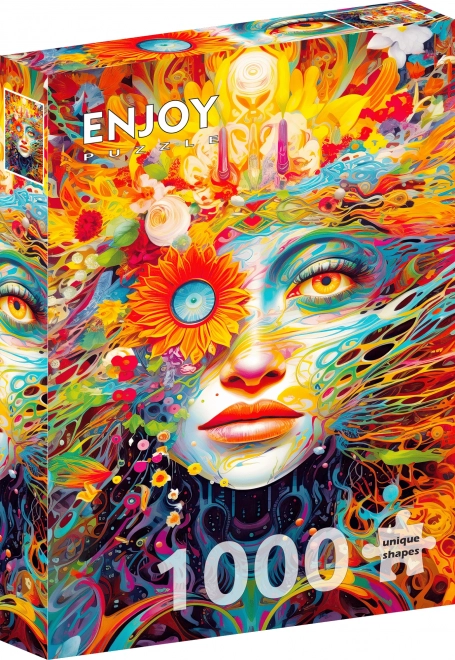 Puzzle Smělá múza 1000 dílků