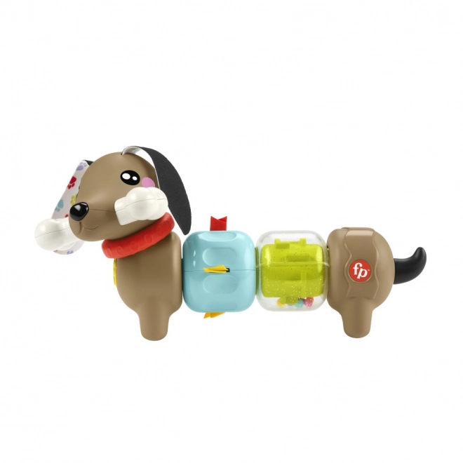 Fisher Price Chrastící a klapající jezevčík HTW91