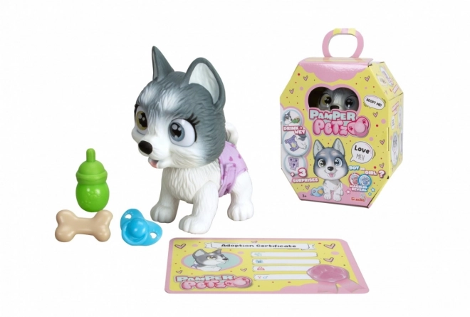 Pamper Petz Husky figurka