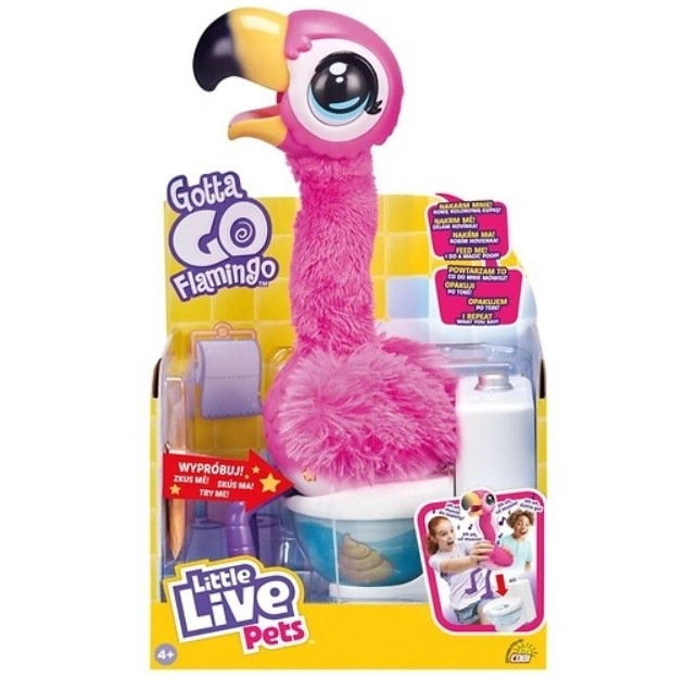 Malá živá zvířata Flamingo