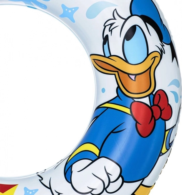 Nafukovací kruh Disney s motivem Mickey Mouse a Kačer Donald 56cm