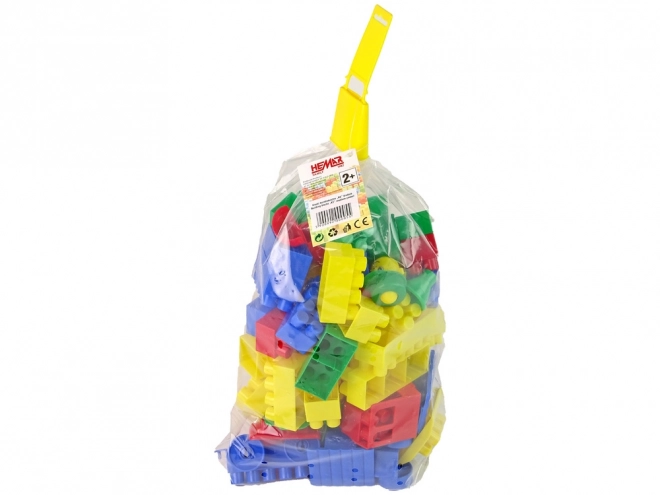 Barevné stavebnice K2 střední 80 dílků
