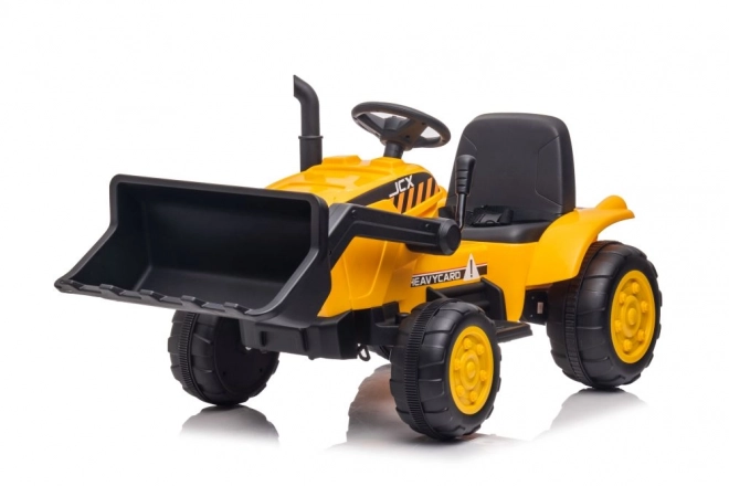 Bateriový traktor s přívěsem S617 žlutý