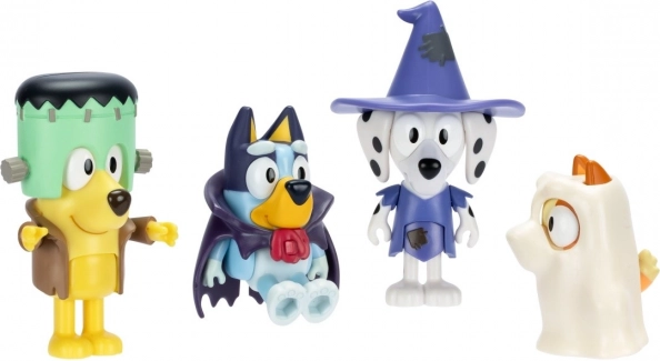 Figurky Bluey - Ples v Přestrojení 4-pack