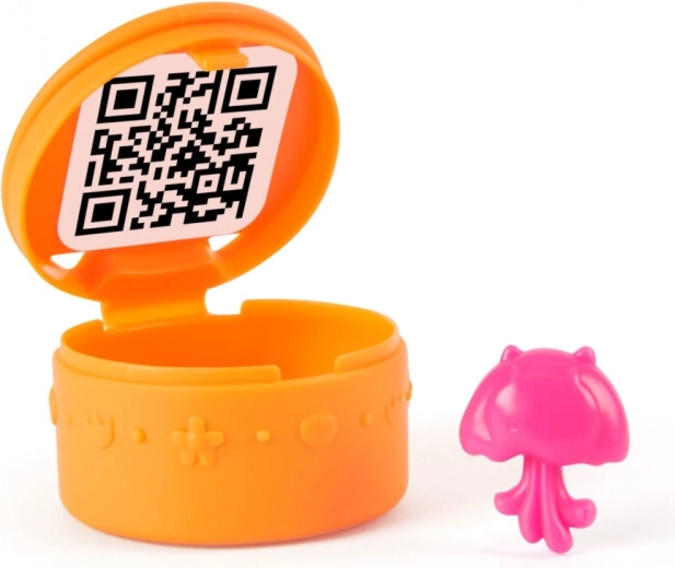 Kapsle se skrytým překvapením a QR kódem