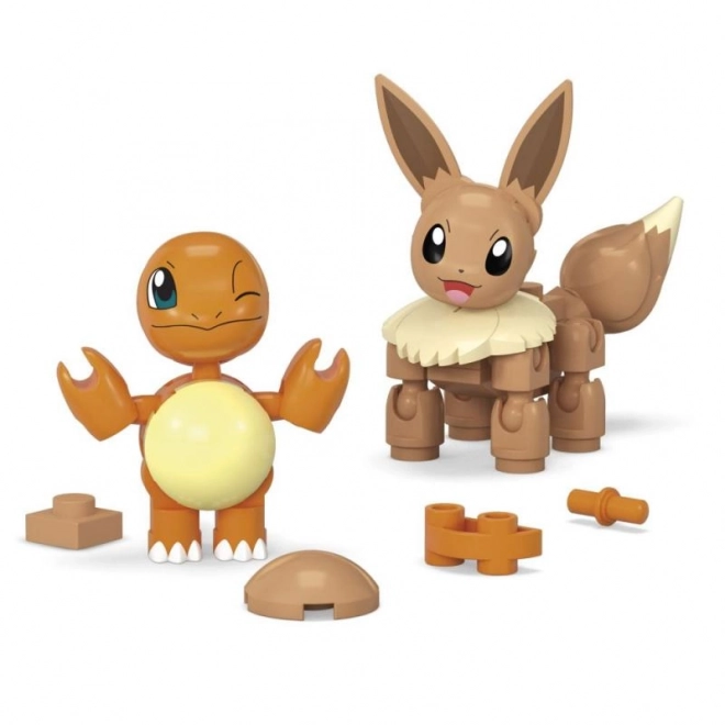 Konstrukční sada Pokémon Poké Ball Charmander a Eevee