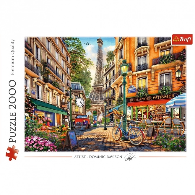 Puzzle 2000 dílků - Odpoledne v Paříži