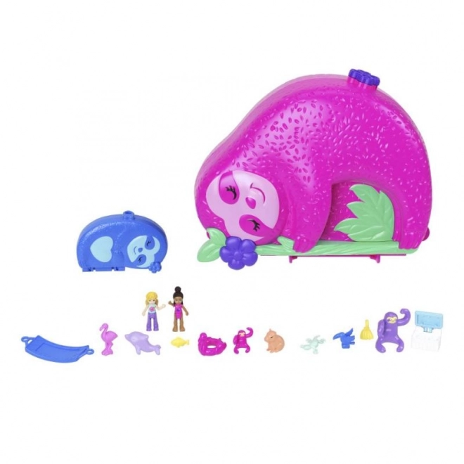 Polly Pocket Sada Líná Rodinka
