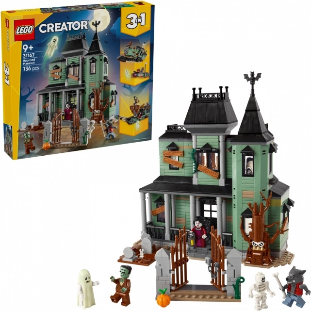 Lego Creator 3 v 1: Strašidelná rezidence