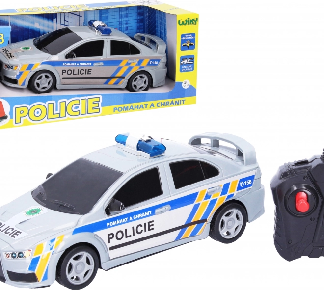 RC auto policie ČR na dálkové ovládání 23 cm