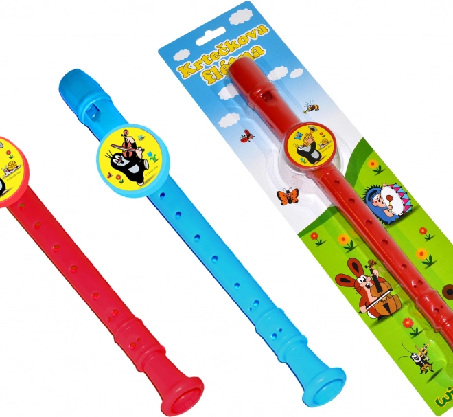 Dětská flétna Krtek 33 cm