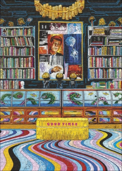 HEYE Puzzle: Pokoj s prezidentem - 1000 dílků