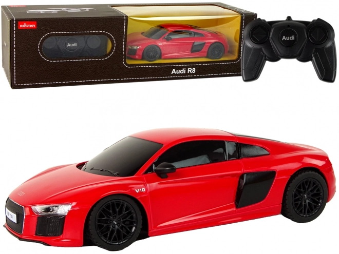 Auto R/C Audi R8 1:24 Rastar Red