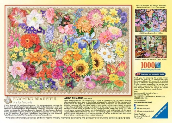 Puzzle 1000 dílků Rozkvetlé květiny