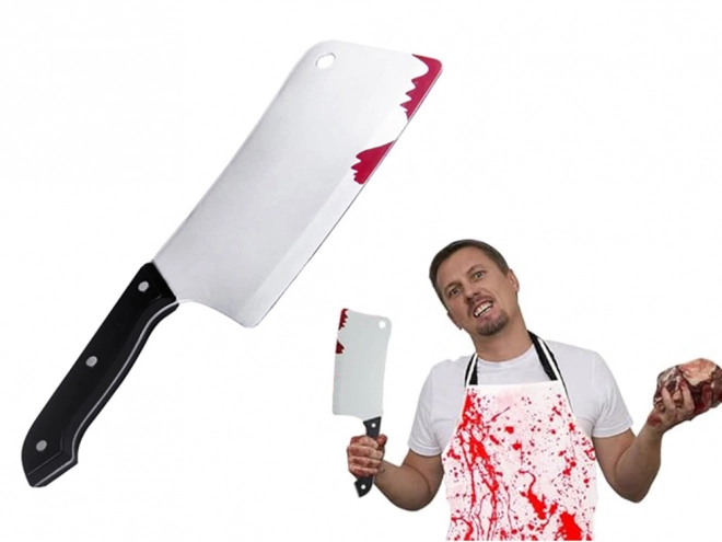 Krvavý sekáček na halloween
