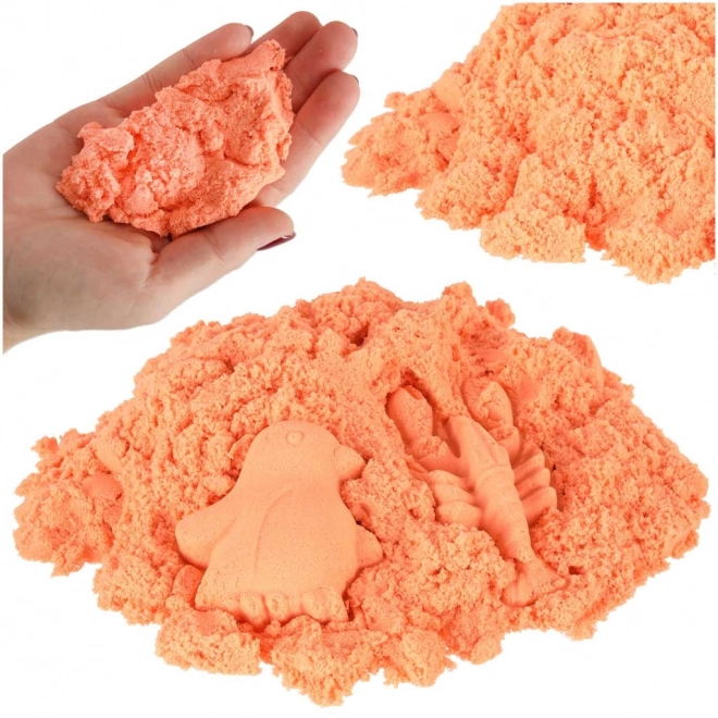 Kinetički pijesak 1kg – Oranžový