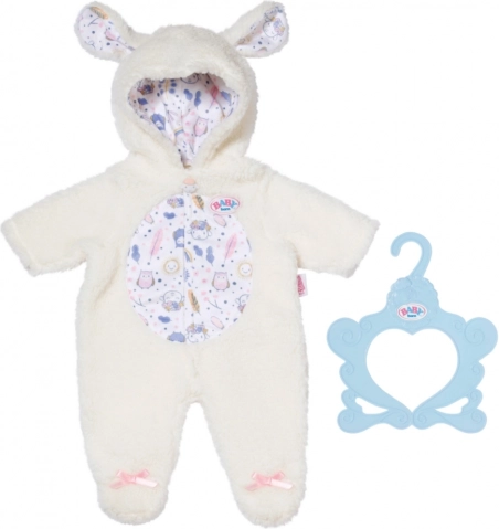 baby born plyšový overal ovečka pro panenky 43 cm