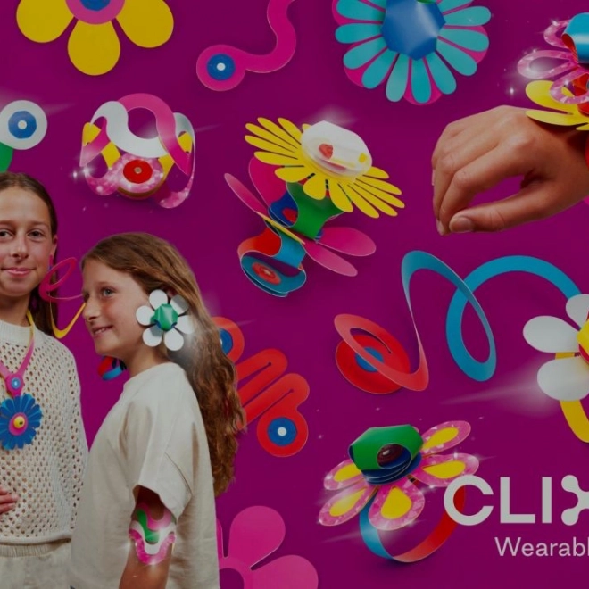 Clixo Jewelry Pack Kreativní sada kostek pro tvorbu šperků - 28 ks