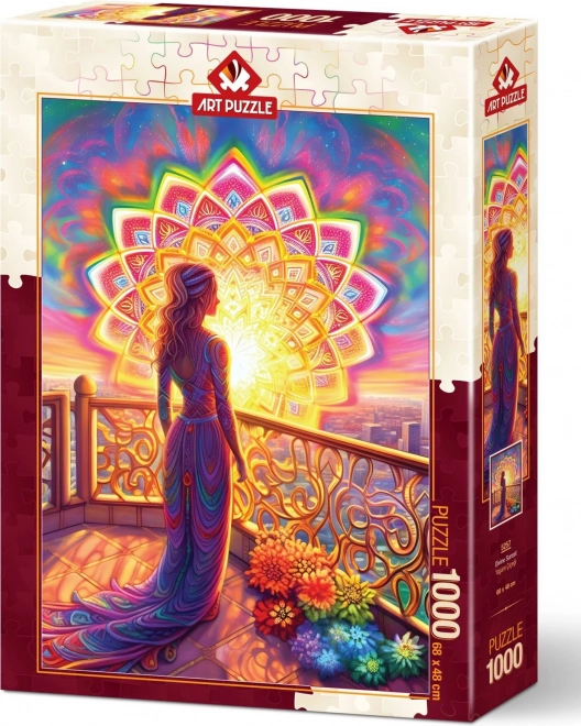 ART PUZZLE Puzzle Božský západ slunce 1000 dílků