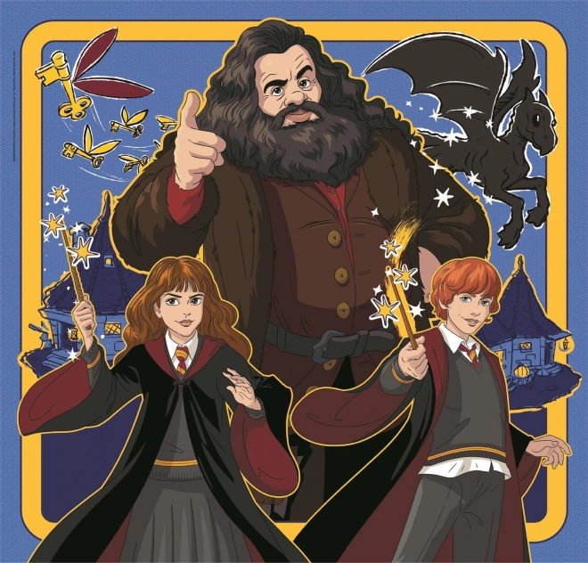 Puzzle Square: Harry Potter, 3x48 dílků