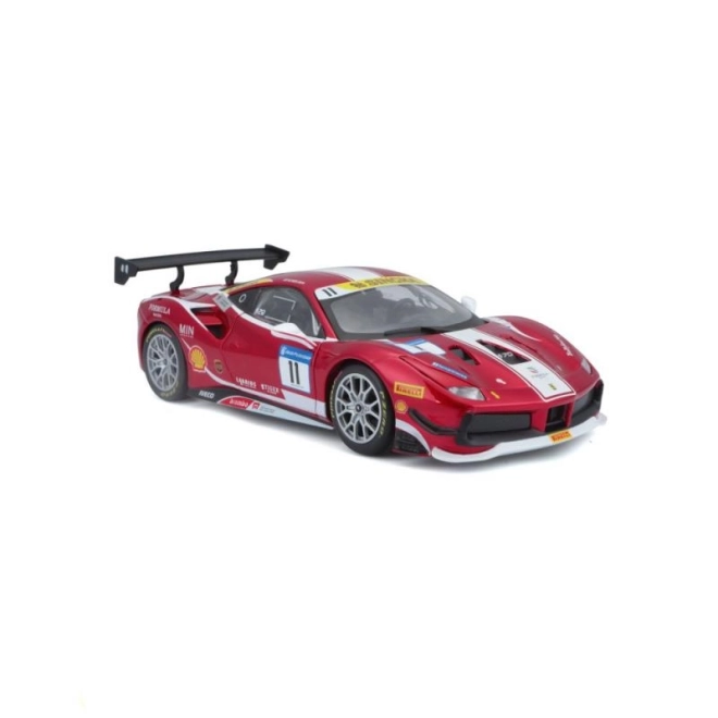 Model auta Ferrari 488 Challenge 2017 od Bburago v měřítku 1:24