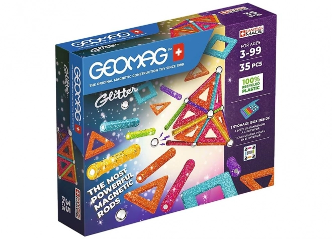 Geomag Glitter 35 dílků