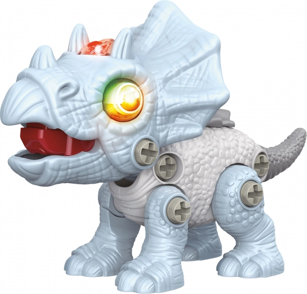 Dino šroubovací triceratops s efekty 13 cm