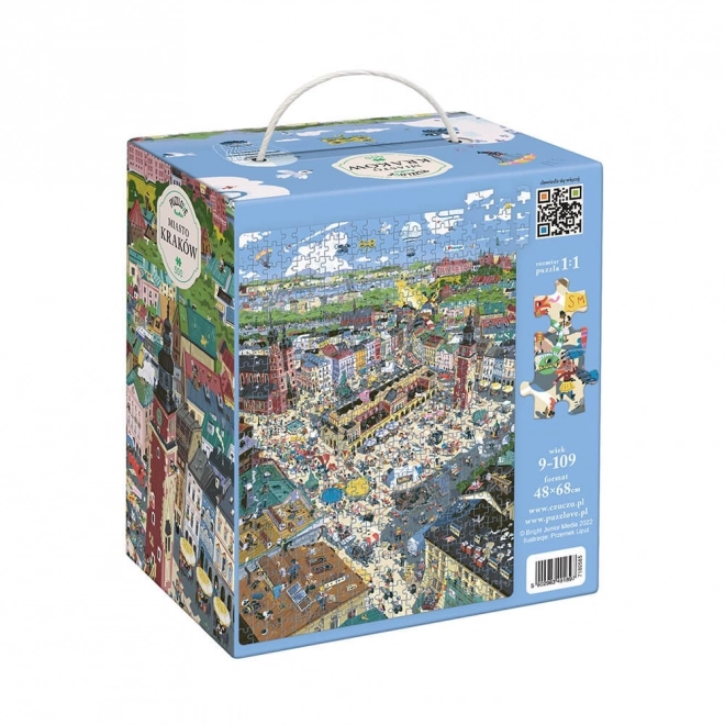 CzuCzu Puzzle Město Krakov 500 dílků
