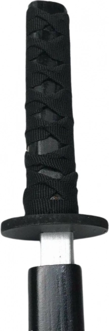 Dřevěná tréninková katana černá 70 cm