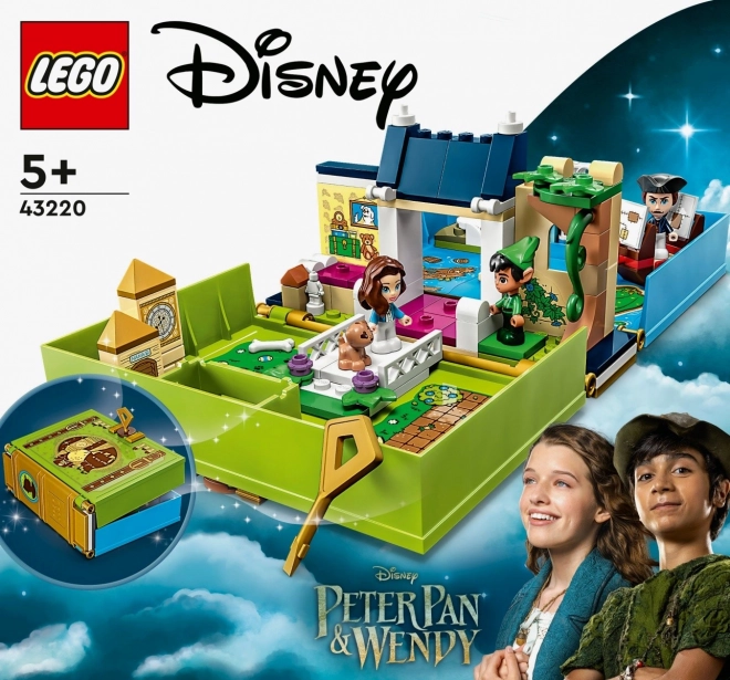 LEGO Disney 43220 Petr Pan a Wendy a jejich pohádková kniha dobrodružství