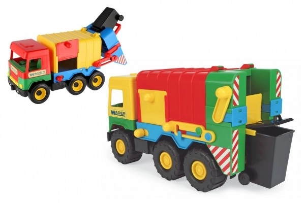 Plastové popelářské auto Middle Truck Wader