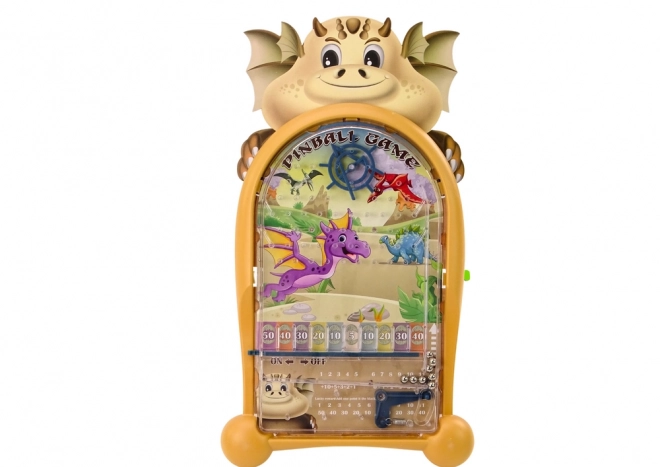 Pinball dinosauři a draci béžový