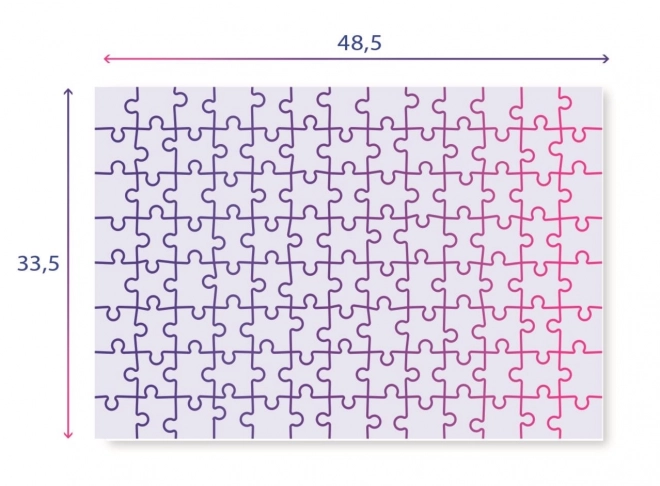 CLEMENTONI Puzzle Ledové království 104 dílků