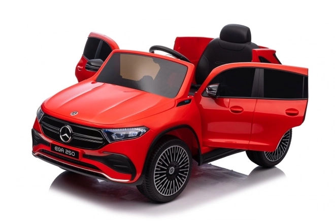 Elektrické autíčko Mercedes-Benz EQA 250 červené