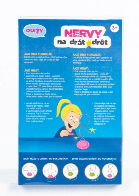 Drátová hra QUIZY Nervy na drát