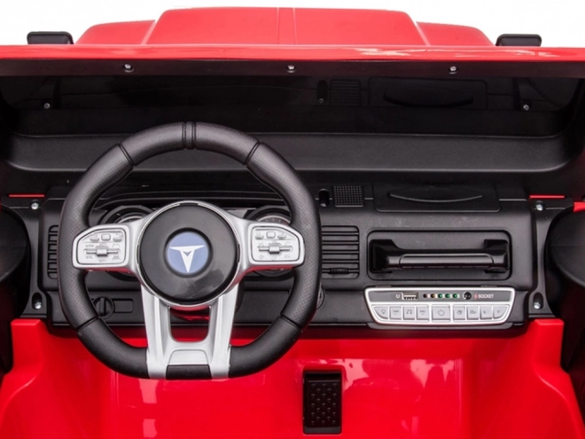 Dětské elektrické auto Toyota Land Cruiser – Červená