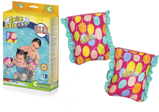 Plavecké rukávy M/L Bestway 32183 – Růžové