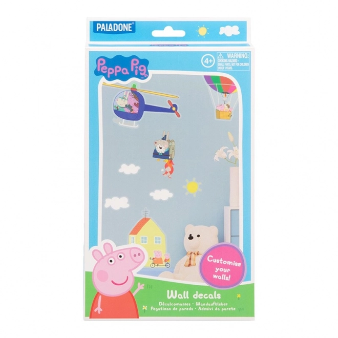 Samolepky na stěnu Prasátko Peppa