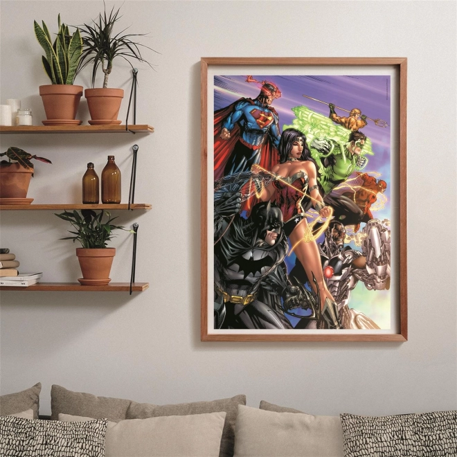 Puzzle 1000 dílků Compact DC Comics Liga spravedlnosti (Justice League)