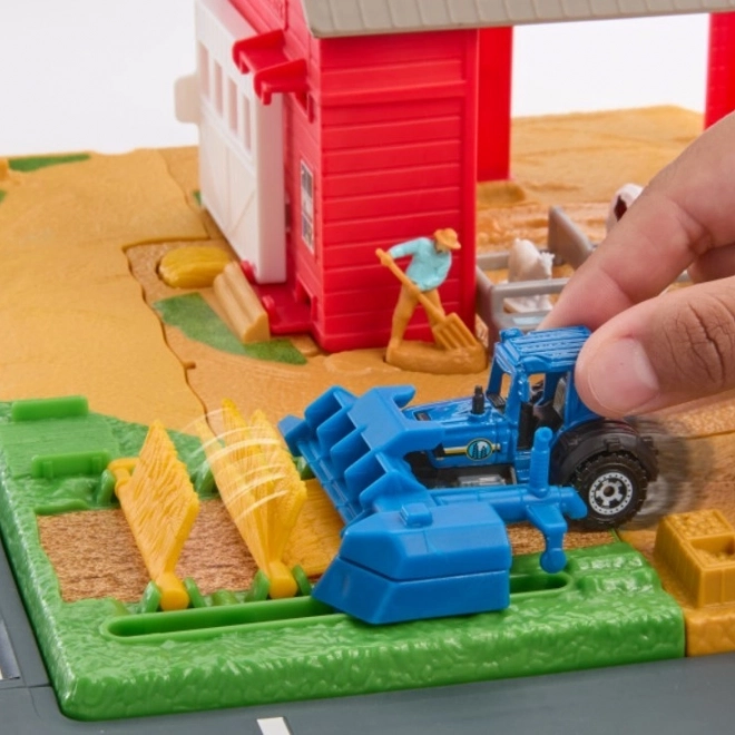 Matchbox sada farma zvířata traktor zvuk