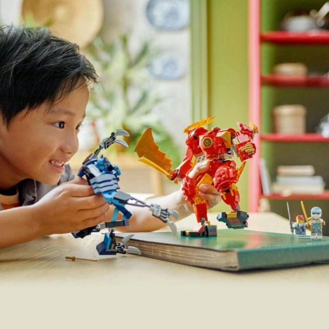 LEGO NINJAGO Mech ohnivého živlu Kaie