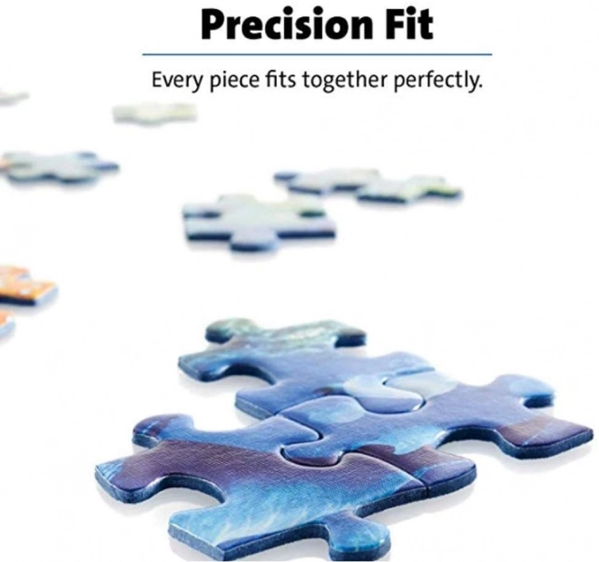 Puzzle Ravensburger Úžasná abeceda - písmeno I a J 1000 dílků
