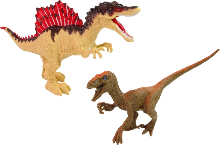 Realistické figurky: Spinosaurus a Kompsognat