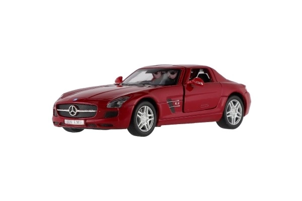 Model auta Mercedes-Benz SLS AMG 13cm na zpětné natažení